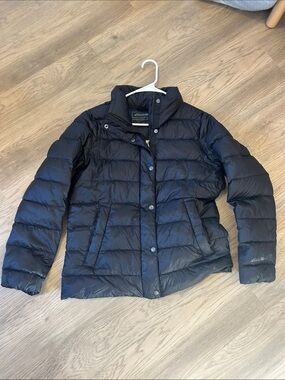 Eddie Bauer Black Packable Down Puffer Jacket